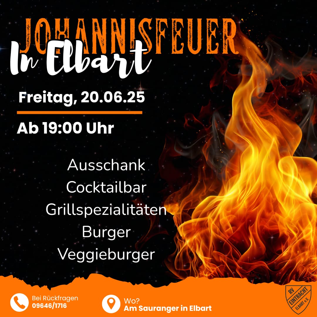 Johannisfeuer am Sauranger