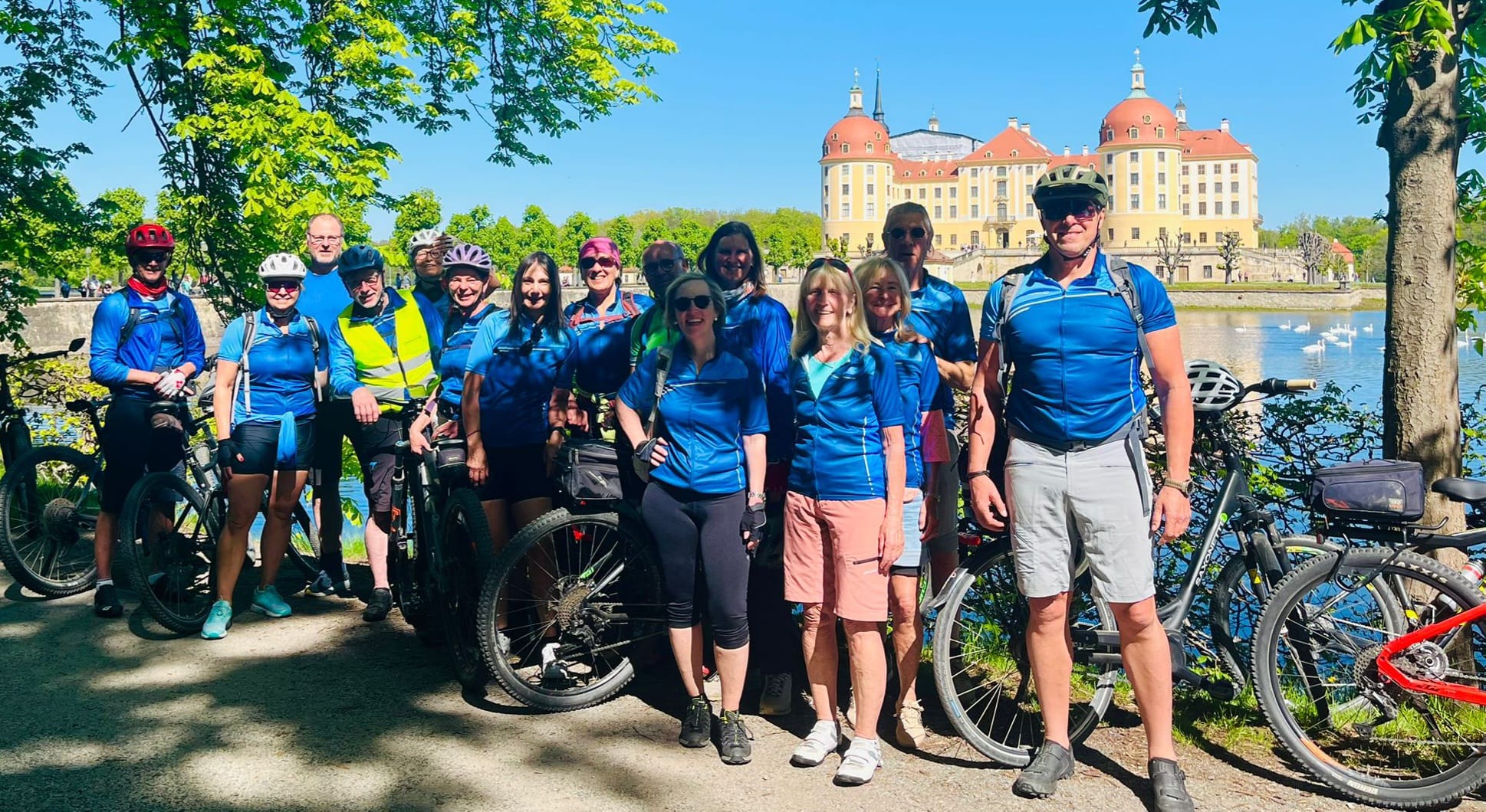 Radfahrer erobern Dresden